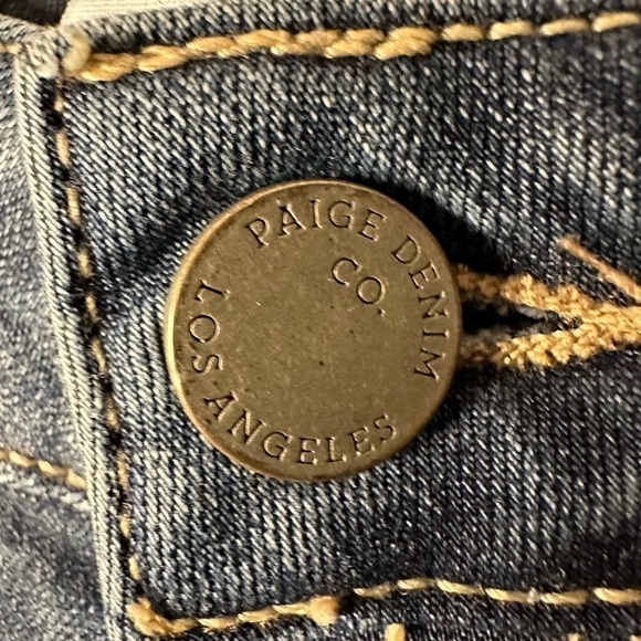 Paige Verdugo Ankle Jeans, Girls Size 25 - Picture 7 of 11